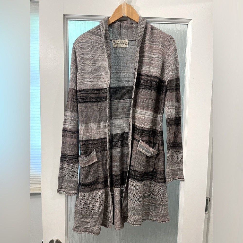 Aventura Grey Cardigan